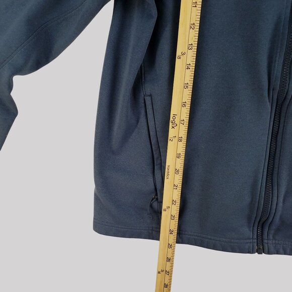 The North Face Full-Zip Blue Jacket Lightweight Fleece-Lined Mens M - Picture 7 of 10